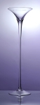 Szklany świecznik kielich martini h 60 cm