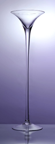 świecznik, świecznik szklany, świecznik kielich martini.JPG