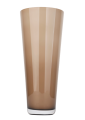 Klasyczny wazon na kwiaty i do dekoracji z topazowego szkła h 38 cm.png