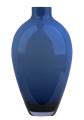 Artystyczny wazon z rubego szkła w kolorze ciemny błękit h 35 cm.png