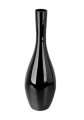 Nowoczesny wazon szklany smukła czarna butelka h 60 cm.png