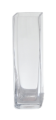 Kwadratowy wazon z bezbarwnego szkła h 19,5 cm.png