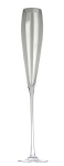 Wysoki bezbarwny wazon w kształcie kieliszka h 110 cm
