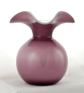 Wrzosowy artystyczny wazon o wysokości 24 cm